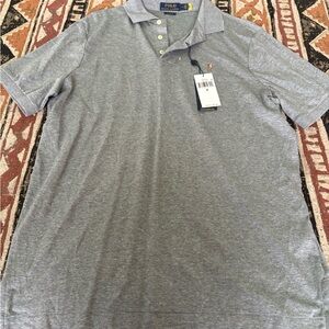 Polo by Ralph Lauren Heather Gray Men's Polo Shirt